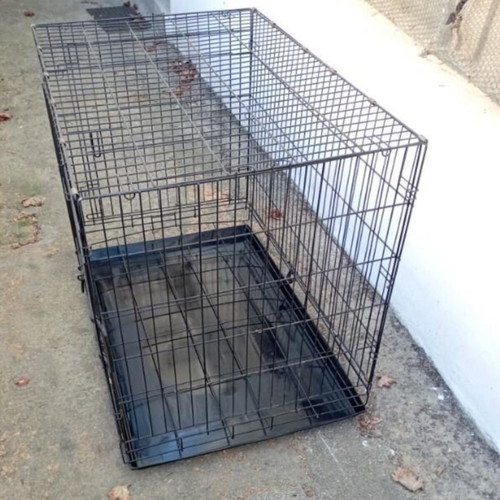 Dog bench used with double door 80x70x110