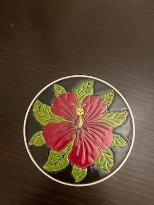 Handmade ceramic wall plate Rodos Keramik Paradissi like new