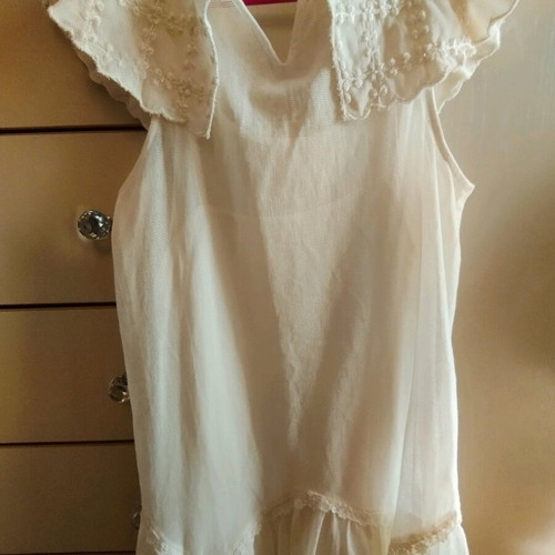 Zara dress size 13-14 years like new beige