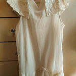 Zara dress size 13-14 years like new beige