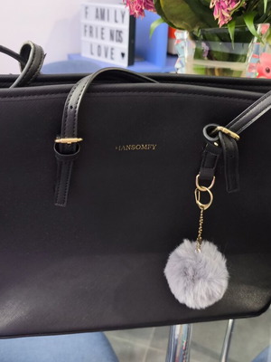 Shoulder bag like new, black