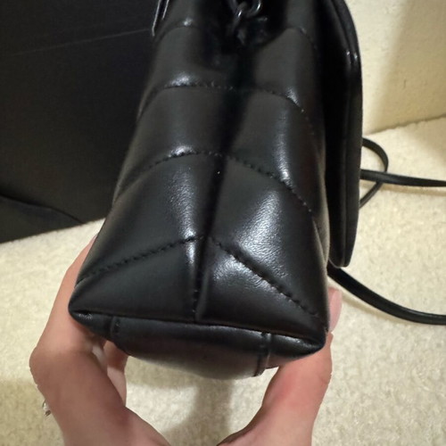 YSL Lou Lou crossbody bag like new, authentic black
