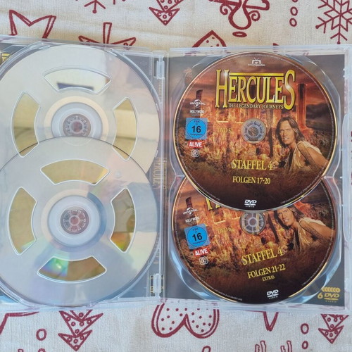 Hercules The Legendary Journeys Season 4 DVD box set like new