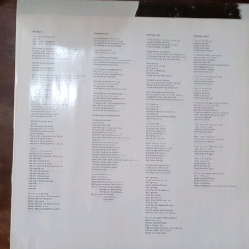 Peter Gabriel So album used, pop