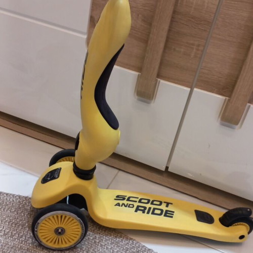 Scoot and Ride Kick Scooter used, adjustable height for 15 months to 5 years