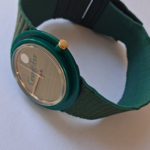 Movado TwentyFouv Time Museum 1980 μεταχειρισμένο ρολόι quartz