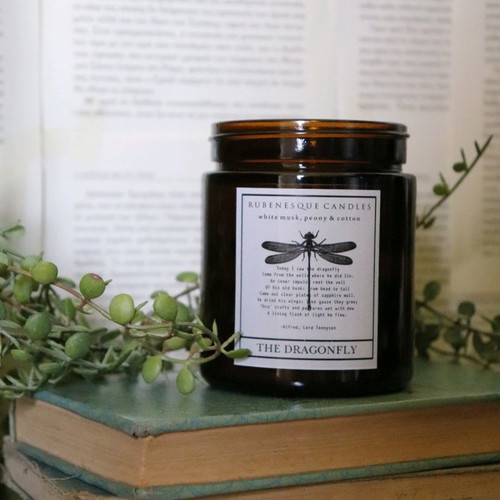 Handmade soy candle The Dragonfly 250 ml new