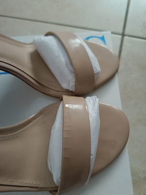 Guess high-heeled sandals used, beige, size 37