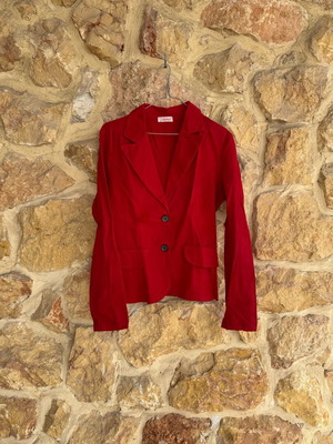 Vintage red Chaton jacket like new, size Large