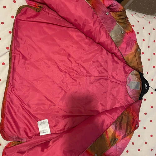 Fransa quilted jacket like new, size L plus size, multicolor