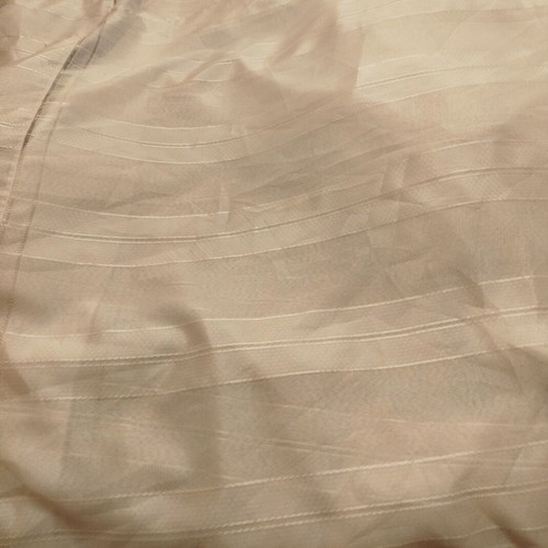 Vintage curtains used, set of two white, height 2.30 m, width 3 m