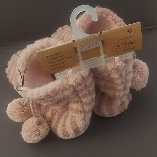 Parex winter home slippers new, pink, sizes 38/39 and 40/41