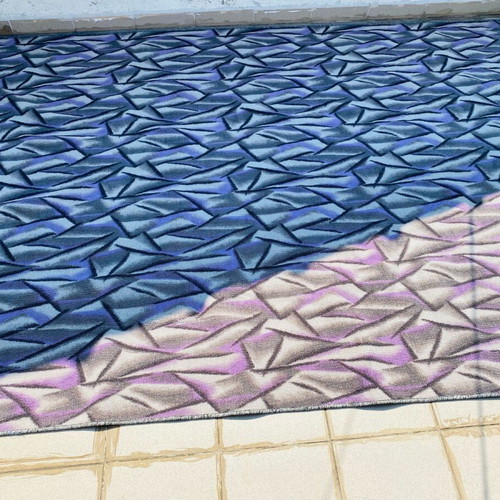 Unused anti-slip carpet rug, 3x2 meters