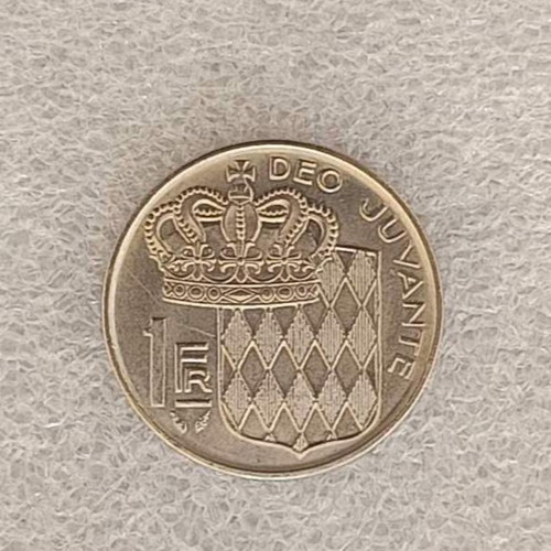 Monaco 1 Franc coin (FA-2) nickel 1982