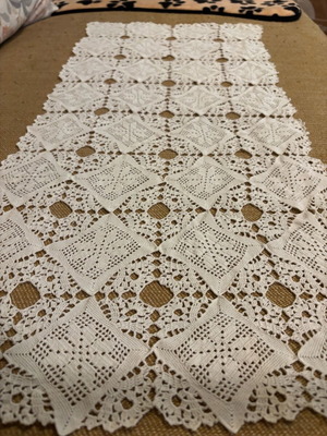Handmade knitted used