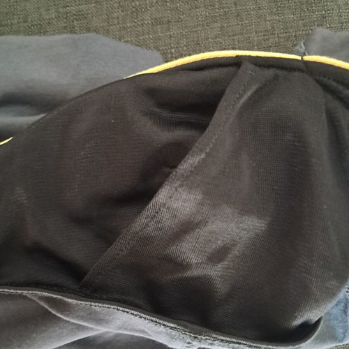 Miss Sixty elastic midi dress like new, grey with yellow trim