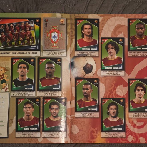 Panini UEFA EURO 2004 sticker album like new