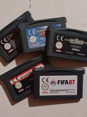Nintendo Game Boy Advance σετ 5 παιχνιδιών σαν καινούργιο