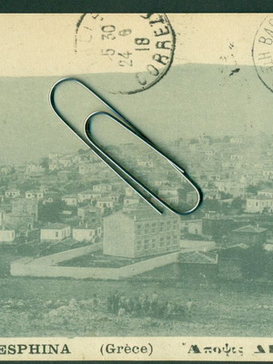 Παλιά καρτποστάλ Δεσφίνα - άποψη μεταχειρισμένη, 1918