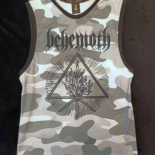 Behemoth Dri-Fit Tank Top like new, Small size, The Satanist symbol