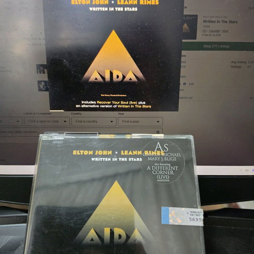 Elton John Aida CD collaboration with LeAnn Rimes like new, Pop