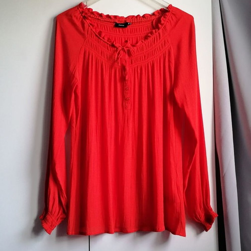 Fransa blouse new, size M, orange