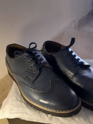 Blue scarponi shoes new, size 42