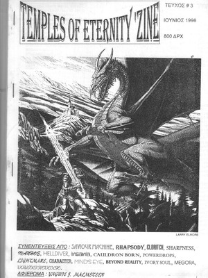 Temples of Eternity metal magazine issue 3