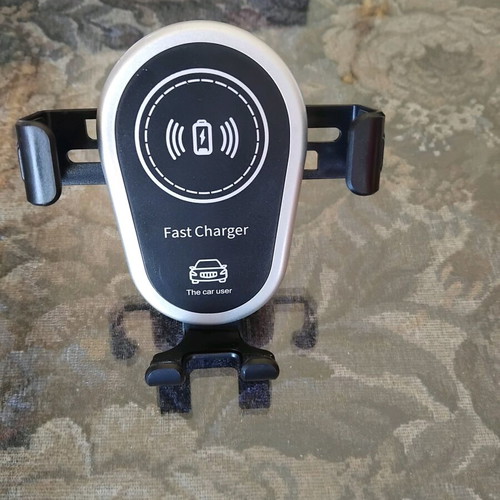 Rechargeable Car Phone Holder with Charging Cable