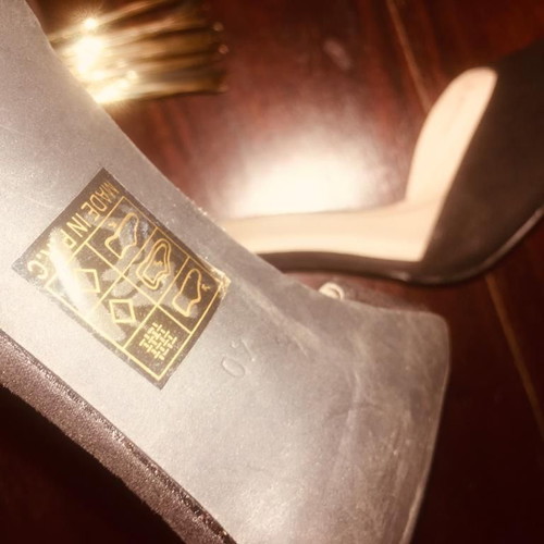 High-heeled shoes like new, black pumps size 41