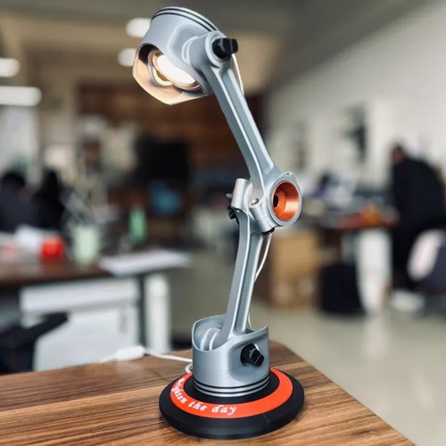 Engine Lamp 3D Printed Decorative Table Lamp