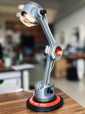 Engine Lamp 3D Printed Decorative Table Lamp