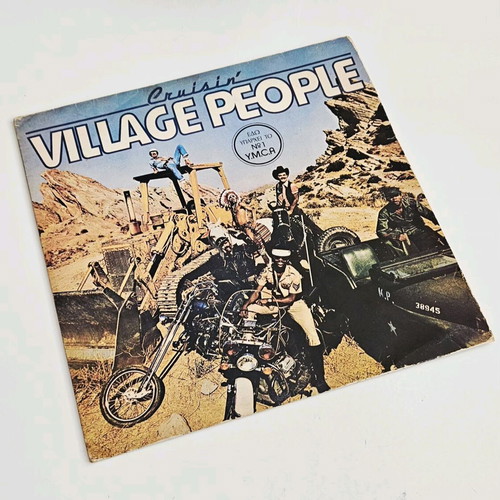 Village People Cruisin' vinyl album used, Greek 1978