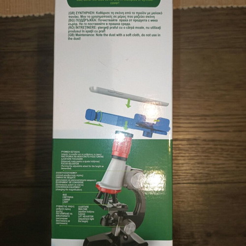 Microscope almost unused like new