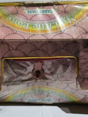 My Little Pony carry case used with minor wear