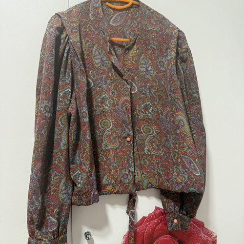 Marks & Spencer paisley shirt like new, size L