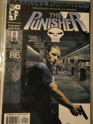 The Punisher #9 Marvel Knights comic book mint condition