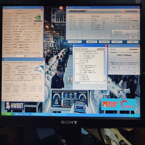 XFX 7950GT 512MB DDR3 PCIe graphics card used