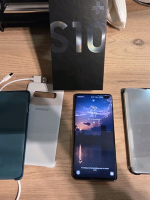 Samsung Galaxy S10+ 8GB RAM 128GB ROM σαν καινούργιο, dual sim, μαύρο