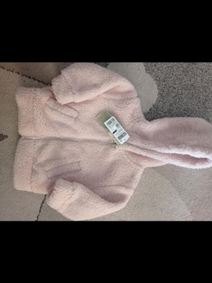 Benetton fleece jacket 9-12 months new