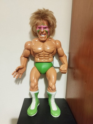 ПРЕДЛОЖЕНИЕ!! Винтидж фигура, 1991: WWF Titan Sports, Ultimate Warrior, Редка, Без кутия
