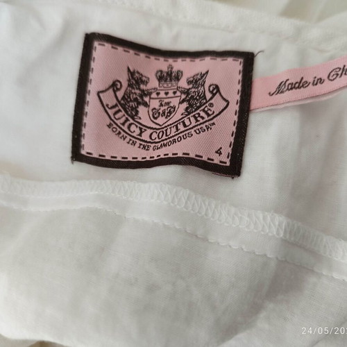Mini dress Juicy Couture white, like new, boho romantic style