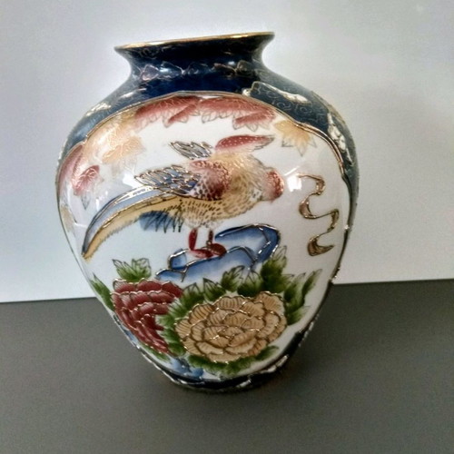 Royal Satsuma vases used, pack of 3, height 23 cm