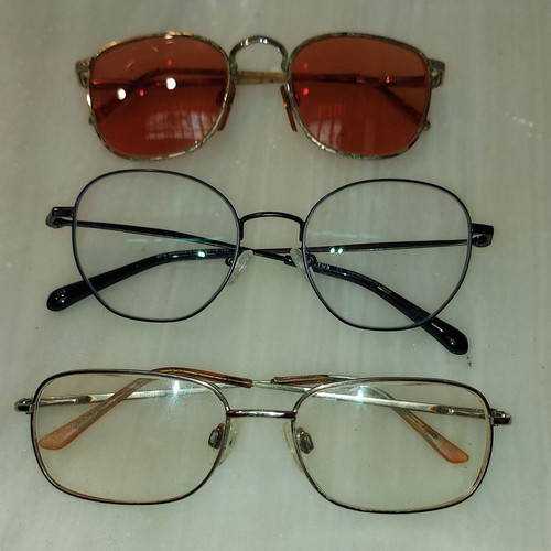 Vogue myopia glasses used, pack of 6, multicolor