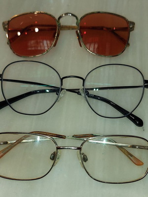 Vogue myopia glasses used, pack of 6, multicolor