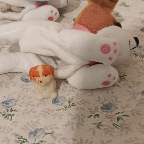 Mummy Surprise Shabam plush dog set like new