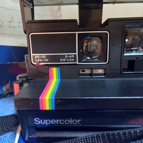 Polaroid Supercolor 635 CL instant camera used