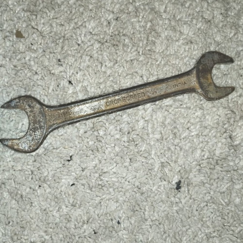 German wrench 20/22mm used, slightly rusty