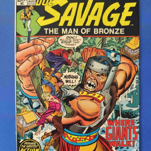 Doc Savage 6 comic book used, English