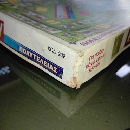 Europoly board game luxury edition used